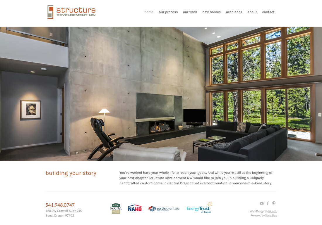 Structure Development Website Design