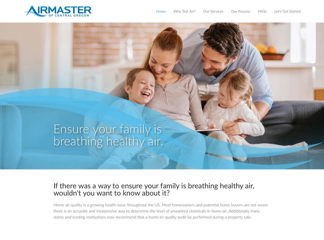 Airmaster Website Design